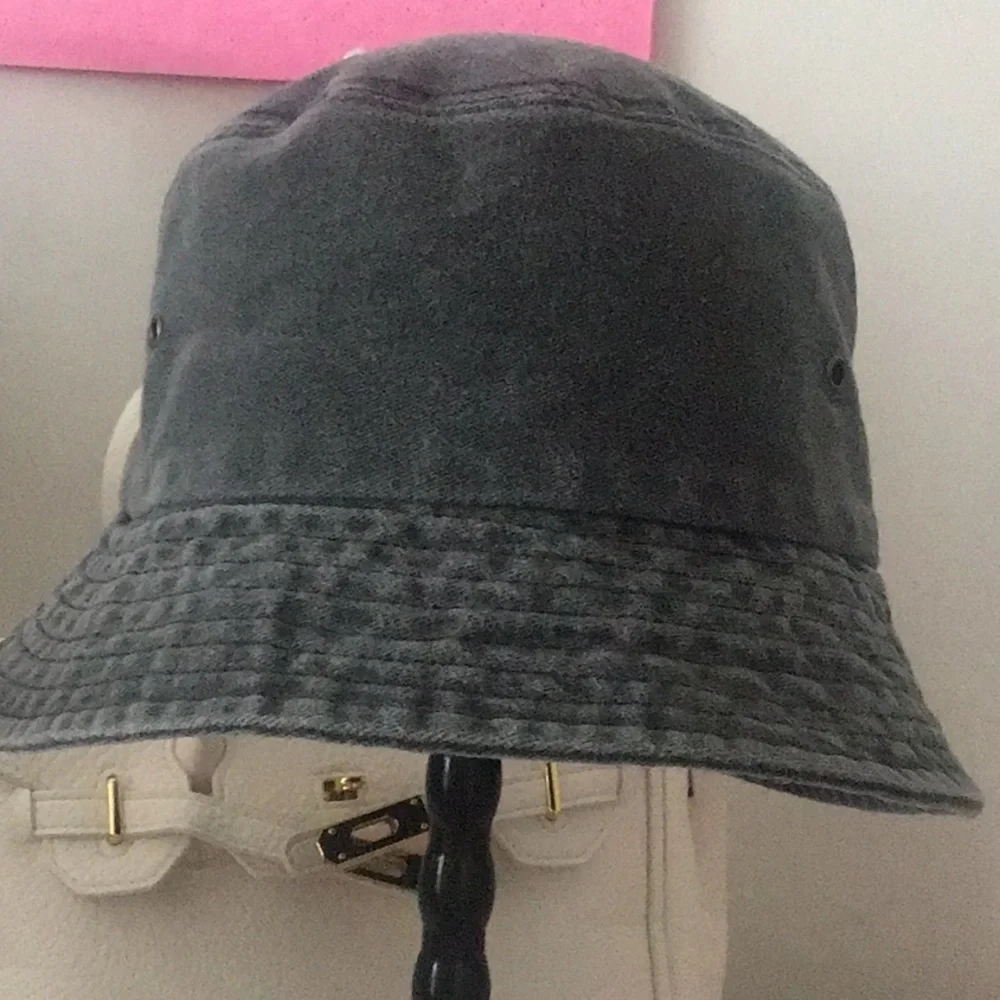 Lightweight denim bucket hat